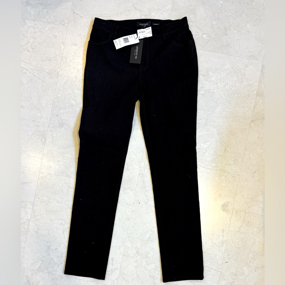 Lafayette 148 4 pocket jean. Dark Brown . Size: 4